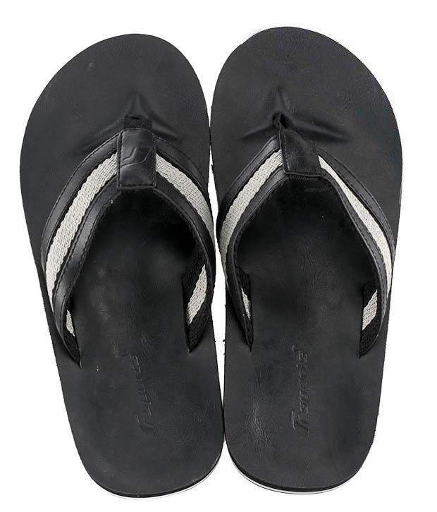 F Sports Echo Black Slippers Price in India- Buy F Sports Echo Black Slippers Online at Snapdeal