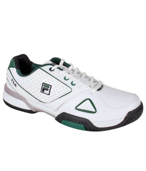 fila white tennis shoes