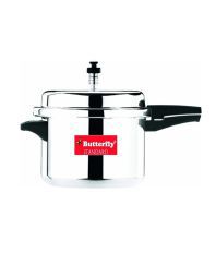 Butterfly Standard Plus Induction Based Pressure Cooker - 7.5 Ltrs