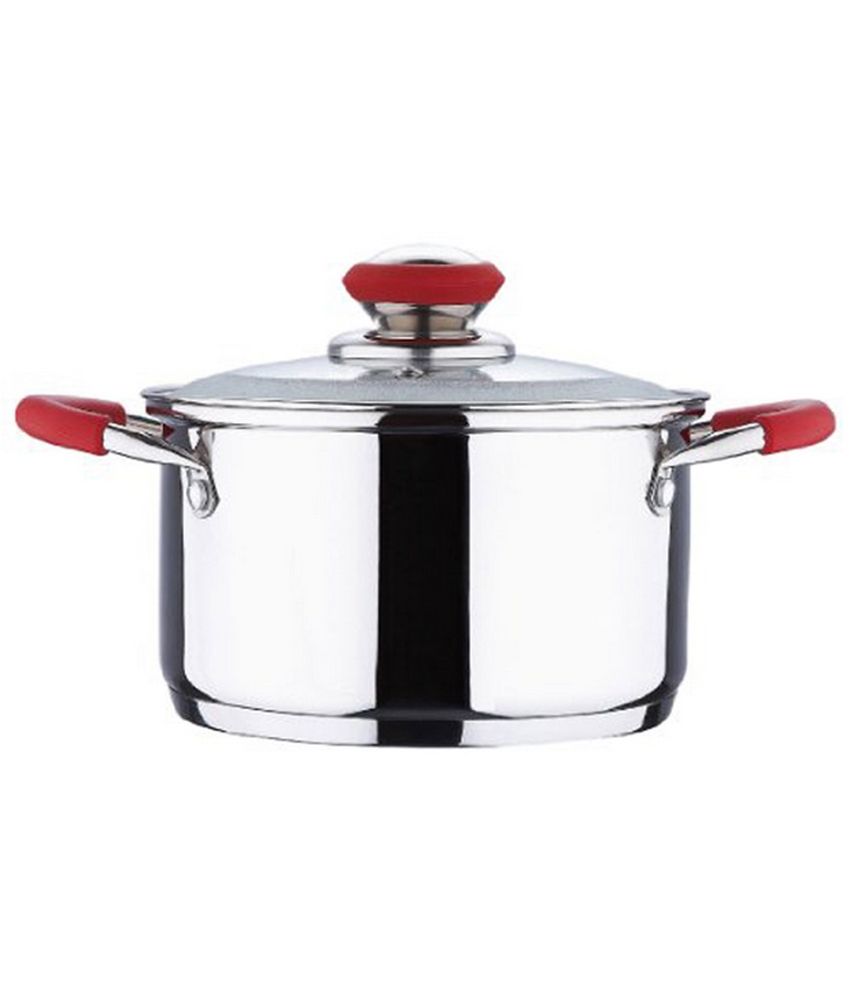Wellberg Purple Stainless Steel 6 Ltr Cookware Set Buy Online at Best Price in India Snapdeal