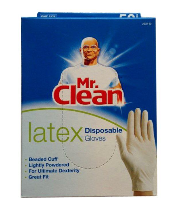 Mr Clean White Latex Rubber Gloves Buy Mr Clean White Latex Rubber Gloves Online at Low Price