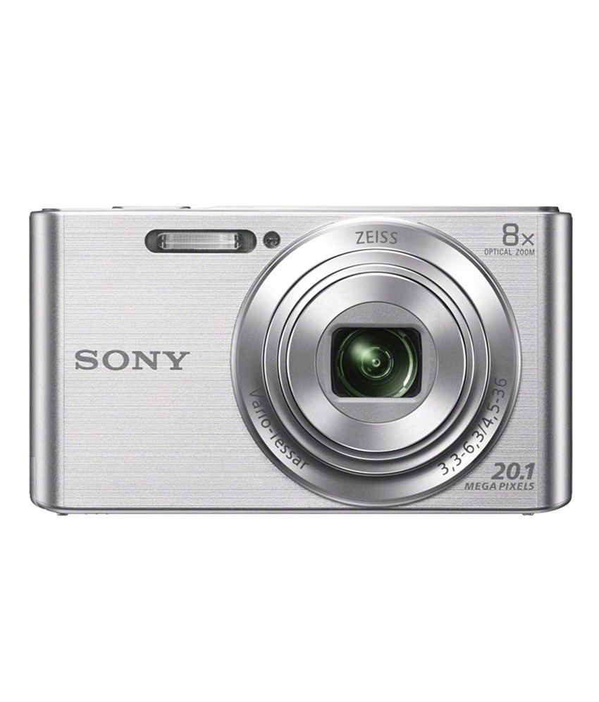 Sony Cybershot W830 20.1MP Digital Camera (Silver): Price, Review