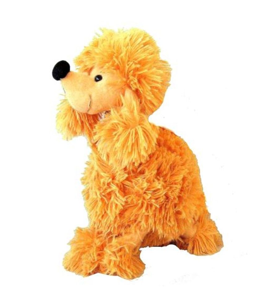 stuffed animal brown dog