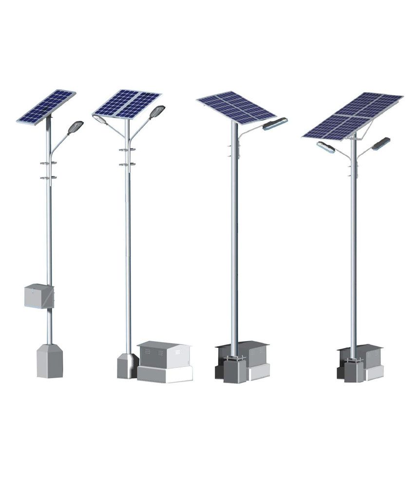 literature review on solar powered street light