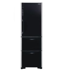 Hitachi 390 Ltr R-SG37BPND GBK Three Door Refrigerator Gl...