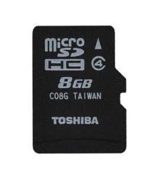 Toshiba 8GB Micro SD Card Class 4