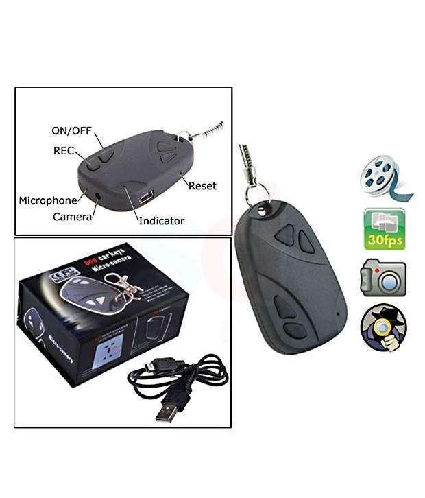 Speedwav Keychain Spy Camera Audio / Video Hidden Recording Buy