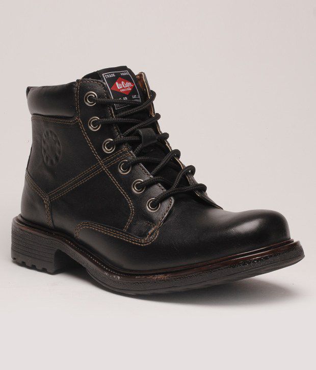 lee cooper high ankle shoes