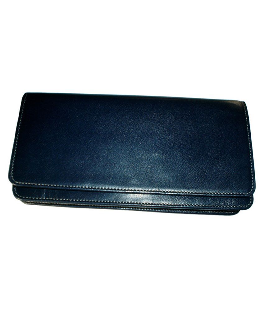 Buy llyenie Dark Blue Womens Leather Wallet at Best Prices in India - Snapdeal