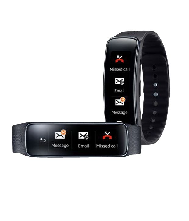 Get 50%Off On Purchase Of Samsung gear Fit-R3500(Charcoal Black)