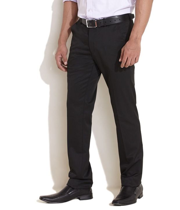 shirt on black formal pants