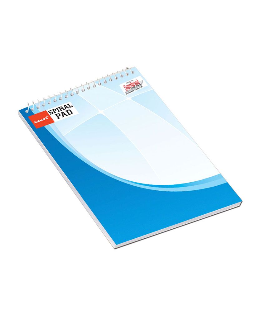 Luxor Top Bound Spiral 33 (Unruled Notebook)(Pack of 7) Buy Online at