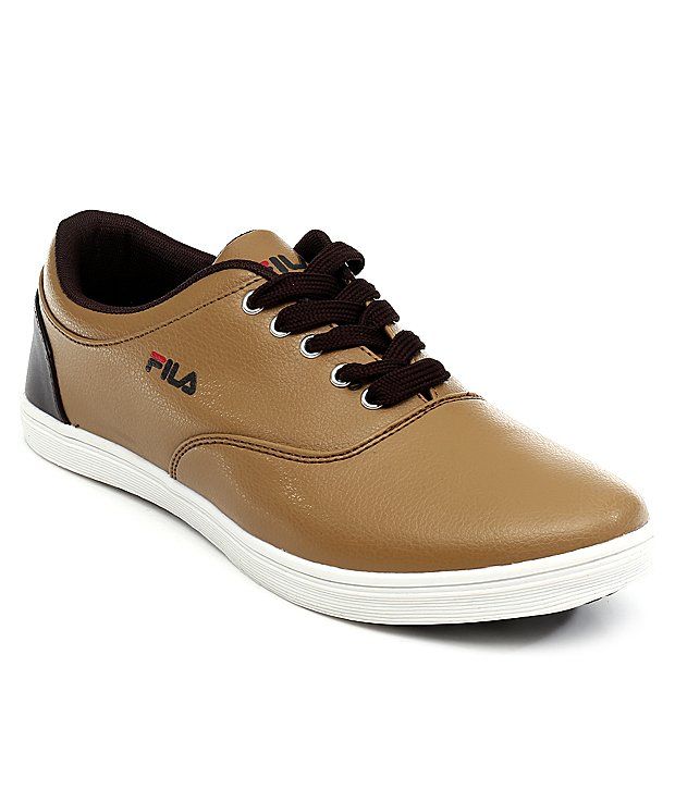 fila brown trainers