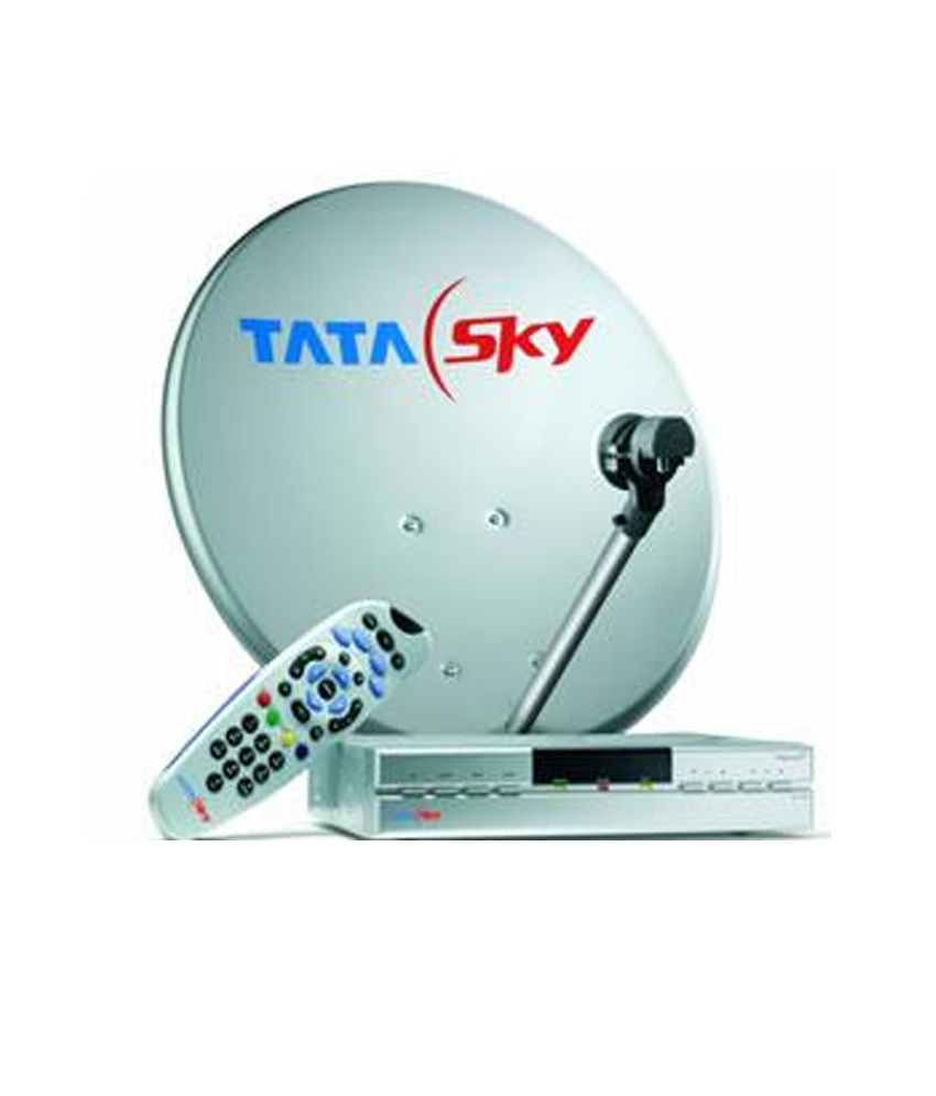 Buy Tata Sky HD+ Connection with 1 month Services Free (Dhamaal Mix