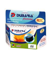 Dubaria 22 Ink Cartridge Compatible for HP 22 Tricolor