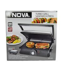 Nova NGS-2451 - Works as Electric Grill PAN + Sandwich and Snack Maker