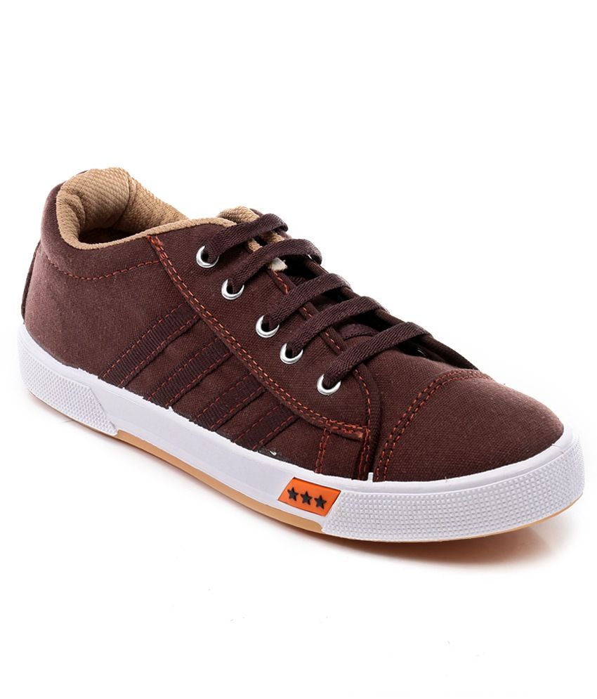 Mmojah Brown Canvas Shoes Price in India Buy Mmojah Brown