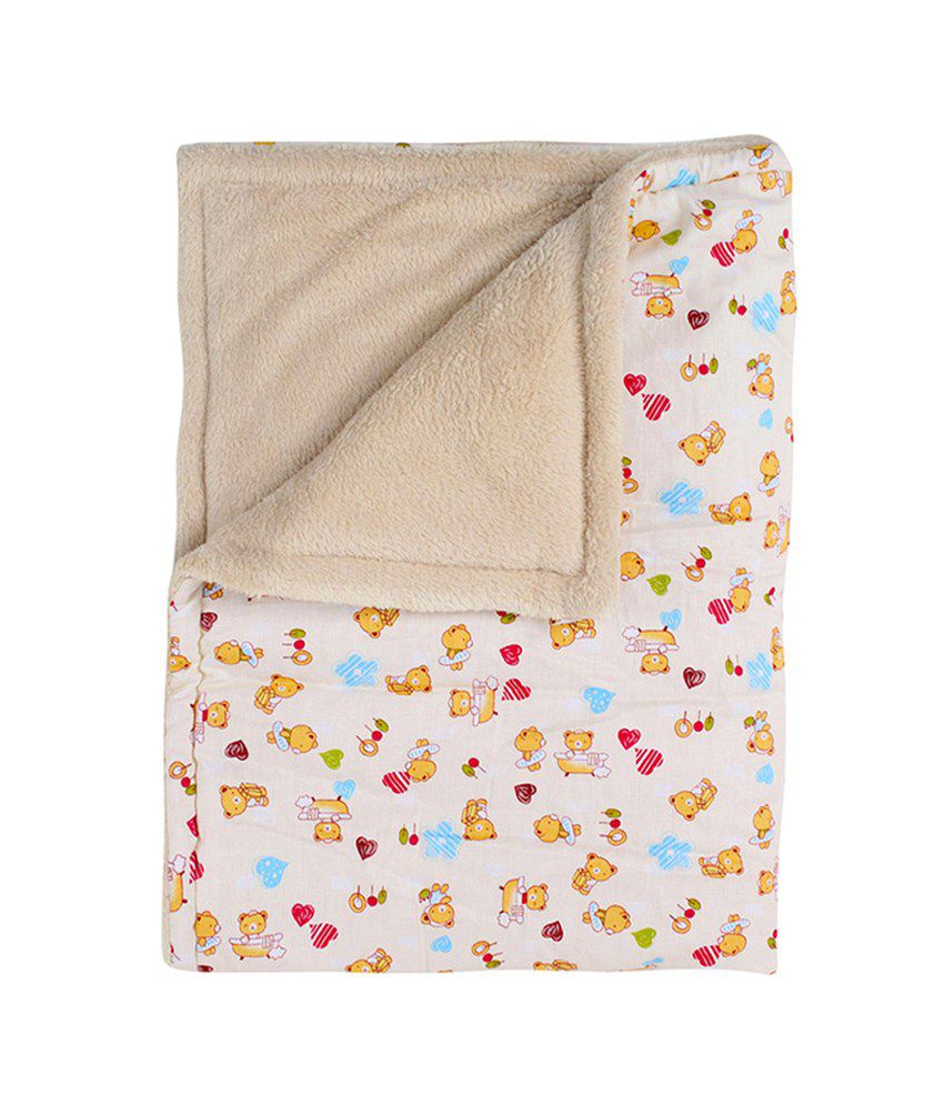 Carters Baby Blanket Bear Print Cream Buy Carters Baby Blanket Bear Print Cream Online at Low