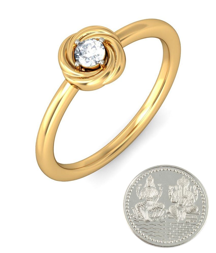 Jewel Berry Classic Rose Hallmark 18kt Gold Ring Buy Jewel Berry