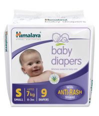 Himaiaya Baby Diapers Small 9 Pads (Pack Of -2)