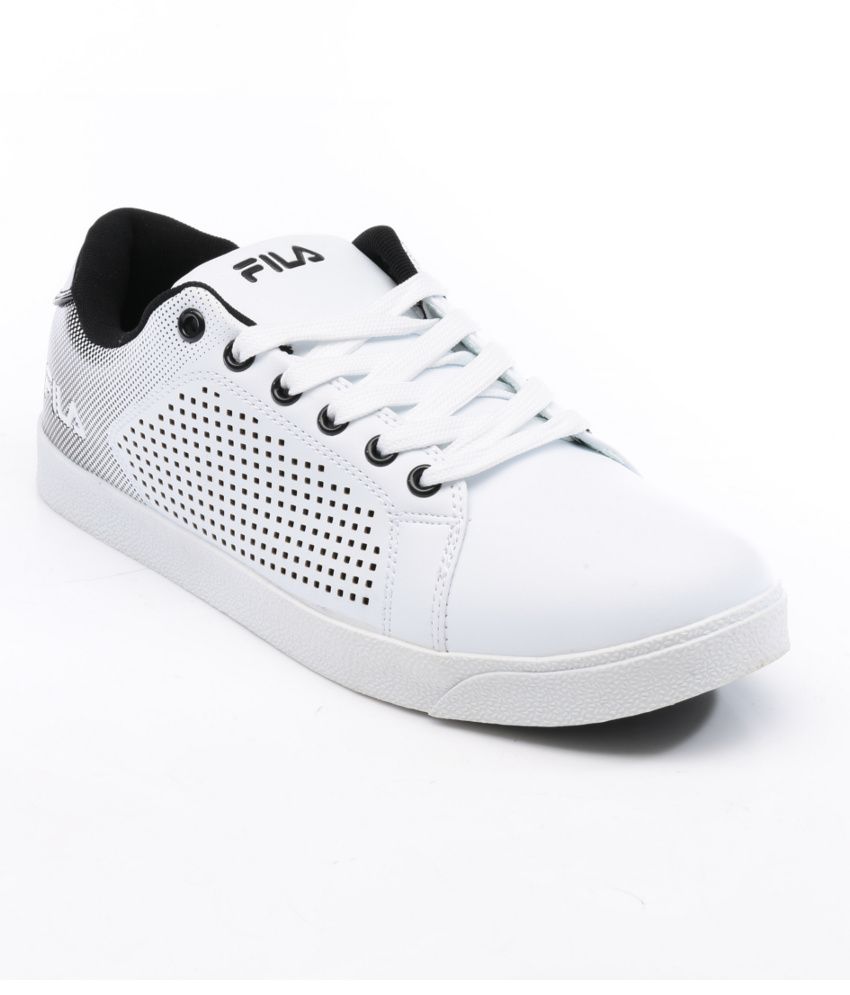 fila sneakers white casual shoes