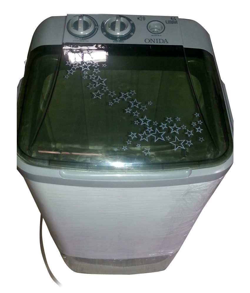 Onida 6.5 Kg Liliput Semi Automatic Top Load Single Tub Washer Smoke