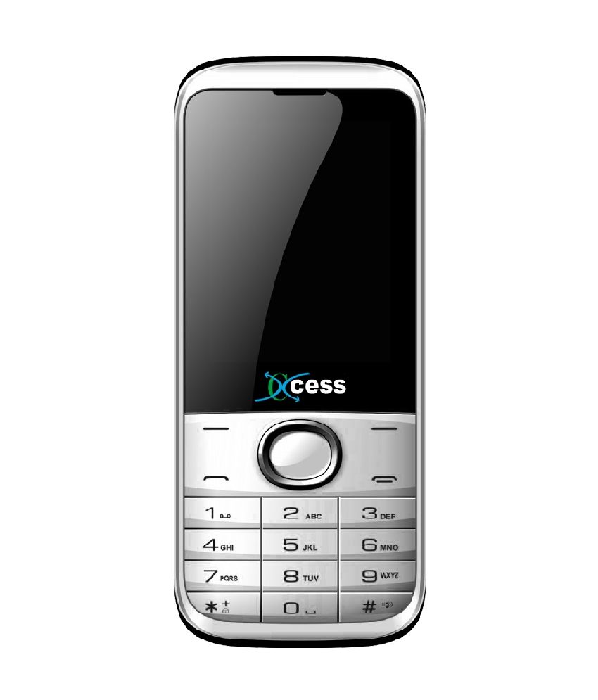 Xccess Bold GSM White Colour mobile phone Price in India Buy Xccess