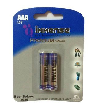 AAA LR03 Premium 1.5v Alkaline Battery (6 Blister Packs With 2 Cells Each)