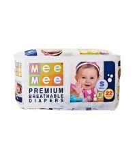 Mee Mee Premium Small Size Diapers - 22 Pcs