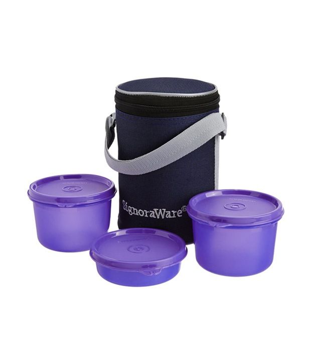 signoraware best lunch box with bag