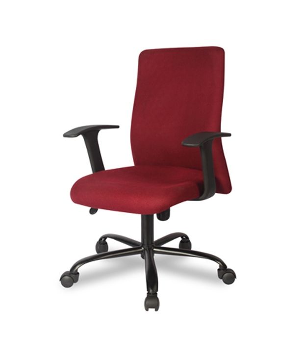 Vof Maroon Office Chair Buy Online at Best Price in India on Snapdeal