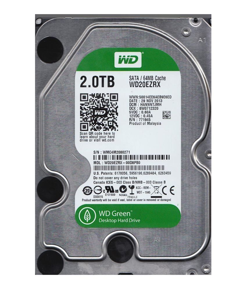 WESTERN DIGITAL 2 TB Sata Internal Hard Drive Buy WESTERN DIGITAL 2 
