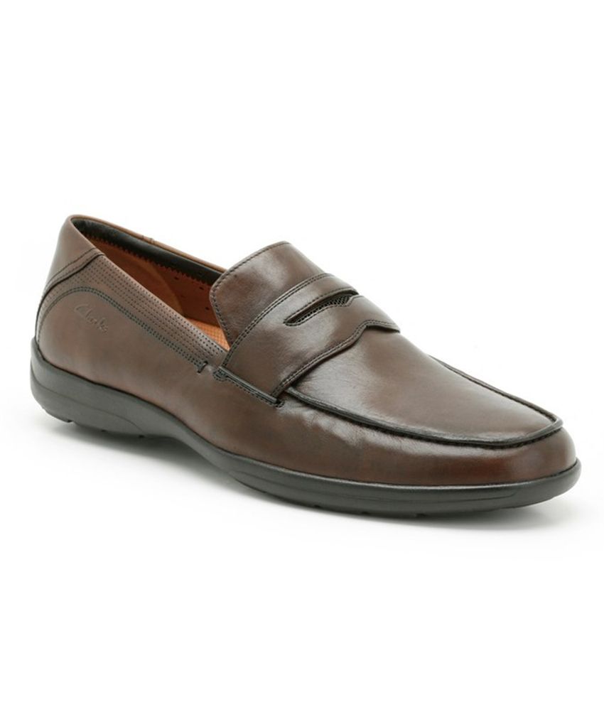 Clarks Brown Formal Shoes Price in India Buy Clarks Brown