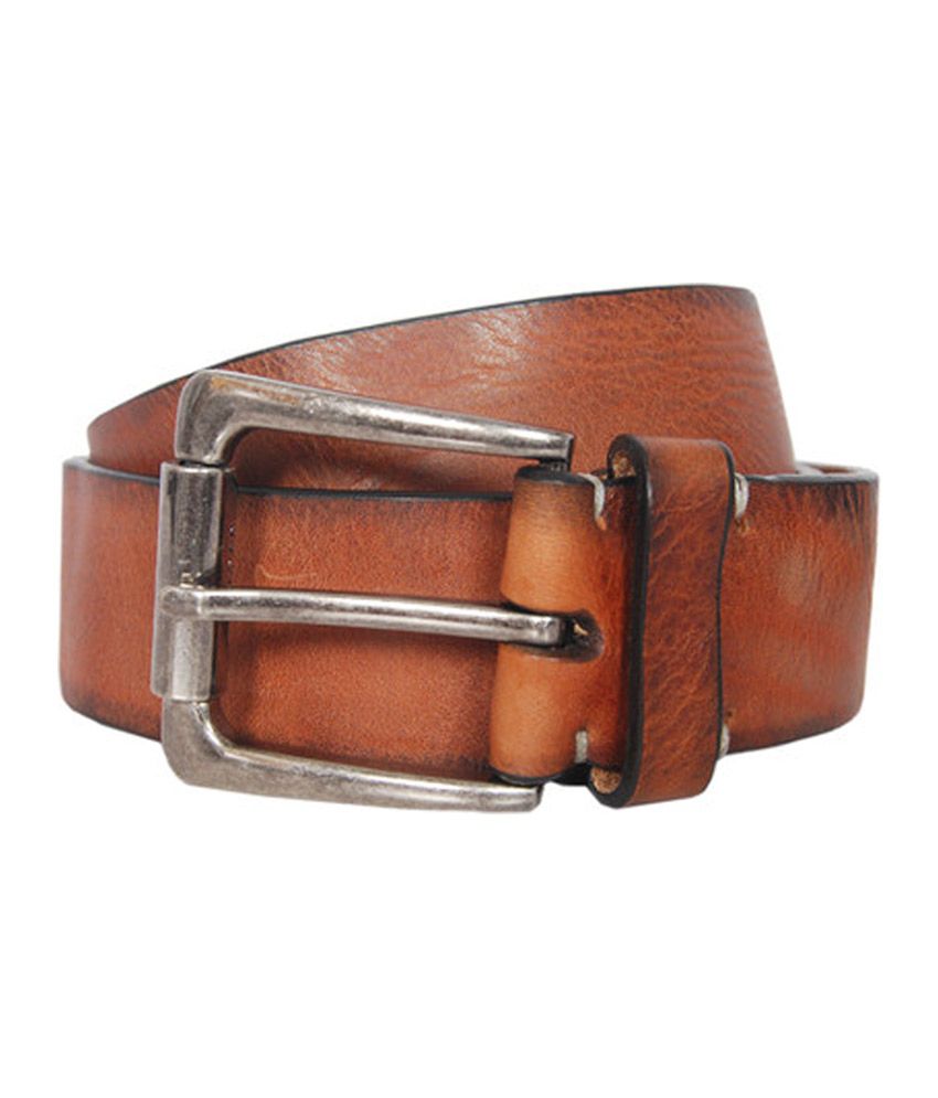 Tommy Hilfiger Tan Leather Reversible Formal Belt For Men: Buy Online at Low Price in India ...