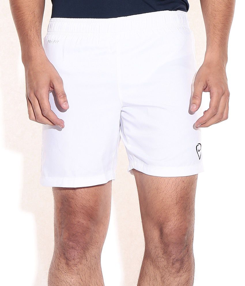 Nike Nike White Polyester Shorts