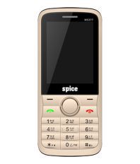 Spice Gsm Others Bar Dual Sim M 5367 Gold