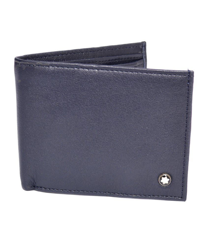 Mont Blanc Leather Designer Men&#39;s Wallet: Buy Online at Low Price in India - Snapdeal