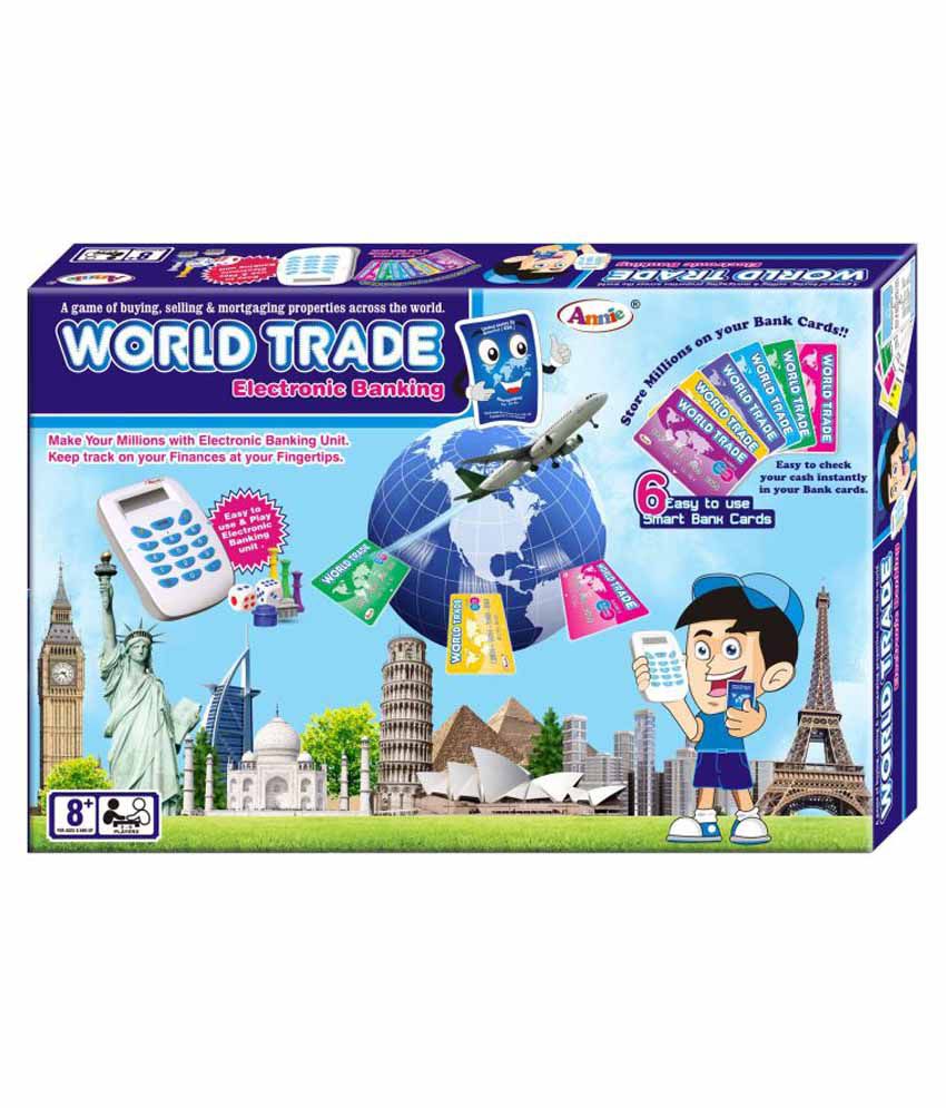 World Trade Game Shapes Inlay