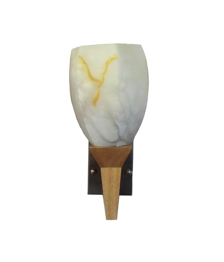 Ambika Lights Off-white Round Wall Light: Buy Ambika Lights Off-white Round Wall Light at Best ...