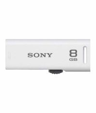 Sony Usm8gr/wt 8 Gb Pen Drives White