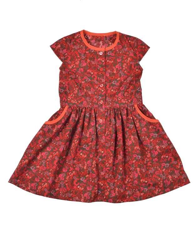 frock floral print