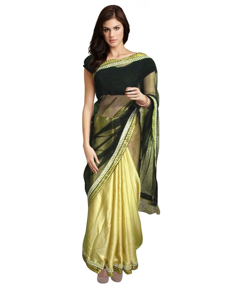 yuvana designer couture black georgette saree buy yuvana yuvana designer couture black georgette saree buy yuvana