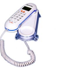 Talktel White Corded Cli Landline Phone