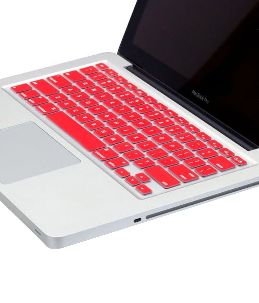Offerscart Red Laptop Keyboard Skin Protector Guard For Apple Macbook