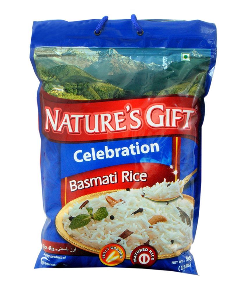 Nature's Gift Celebration Basmati Rice Packet of 5 Kg Buy Nature's