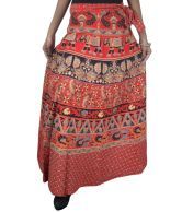 India Trendzs Cotton Printed Long Skirt