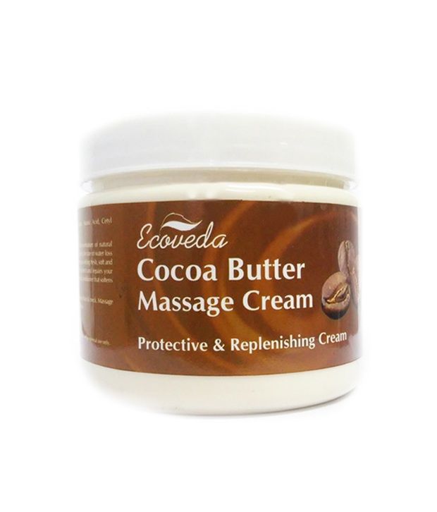 Ecoveda Cocoa Butter Massage Cream 500 G Buy Ecoveda Cocoa Butter Massage Cream 500 G 