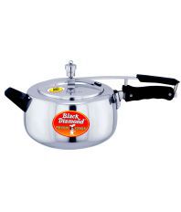 Black Diamond Galaxy White Induction Pressure Cooker 5 Ltrs