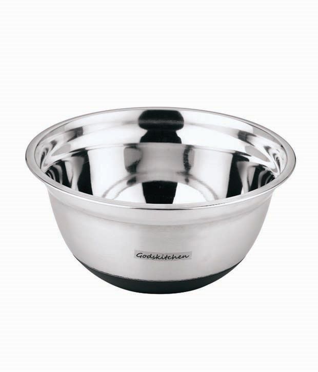 silver mixing bowl set