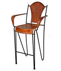 Dezaro Brown Iron Chair
